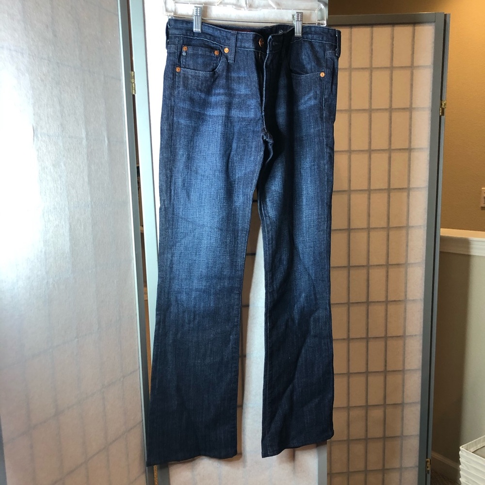 Adriano Goldschmied bootcut Jeans; altered length